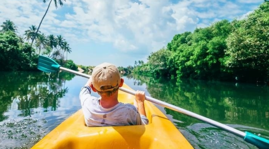 Kayaking in Bentota